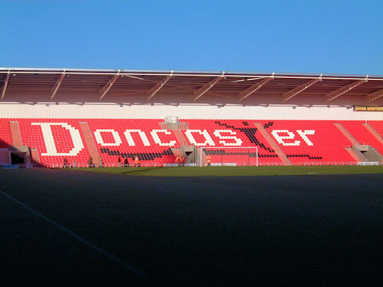 Doncaster Rovers: Keepmoat Stadium: Inside